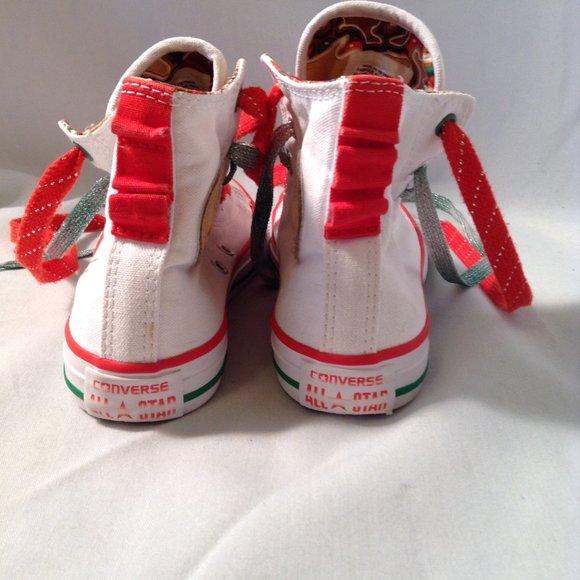 Converse Chuck Taylor All Star Gingerbread Loopholes High Top Sneakers Sz 13 - Picture 7 of 8